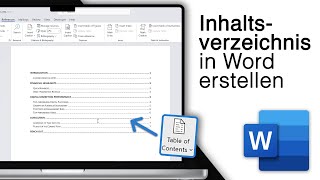 Inhaltsverzeichnis in Word erstellen  So gehts 2024 [upl. by Lisk]