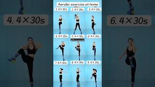 Aerobic exercise women at home aerobic womenwomenfitness exercises shorts viralshorts [upl. by Jesse]