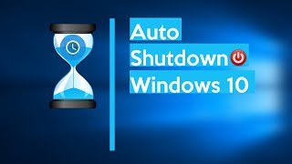 How to Schedule Auto Shutdown in Windows 10 really easy [upl. by Yatnahs]