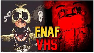 Las cintas VHS de FNAF ME PERTURBARON  FNAF VHS [upl. by Shipley]