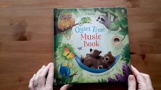 Quiet Time Music Book  Usborne [upl. by Milissent]