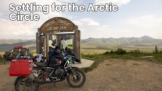 June 25th A beautiful ride south on the Dempster Highway to Dawson City [upl. by Ahsinav]