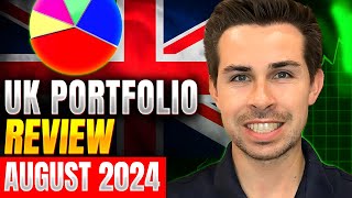 My UK Stock Portfolio  August 2024 [upl. by Lindsley969]