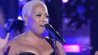 Chrisette Michele performs w Michael Bearden amp The Ese Vatos Goodbye Game [upl. by Neliac]