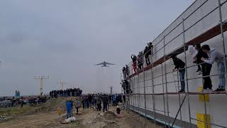 Antonov An225 Takeoff at Airport Rzeszów Jasionka 14112021 [upl. by Ellehcam]