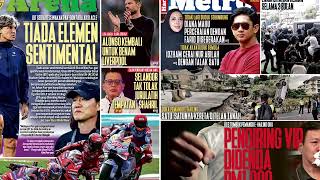 Harian Metro 5 November 2024 [upl. by Eimilb]