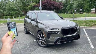 2025 BMW X7 M60i Start Up Exhaust Test Drive Walkaround POV and Review [upl. by Charmaine]