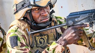 Nigerian Army Moroccan and Cameroonian Soldiers Simulated Raid During Exercise Flintlock 2020 [upl. by Imugem]