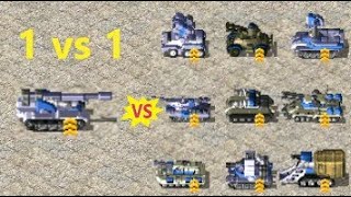 Tank Destroyer vs All Tanks  Red Alert 2 [upl. by Apostles670]