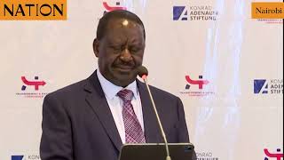 Raila urges government to expand Kazi mtaani programme [upl. by Ylrebmi]