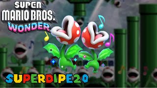 Piranha Plants on Parade  Super Mario Bros Wonder [upl. by Davilman704]