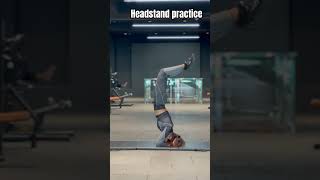 Headstand variations  headstand practice  sirsasana motivation motivational positivity fit [upl. by Itnavart516]