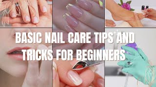 How to take care of your nails at home6 NAILCARE TIPS AND TRICKS [upl. by Uela]