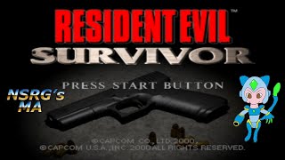 40Last Opponent Resident Evil Survivor 1PSX [upl. by Cirted]