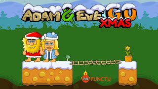 Adam and Eve Go Xmas  Full Walkthrough [upl. by Townshend]