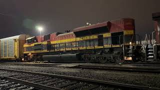 KCS SD70ACe start up sequence [upl. by Elinad838]