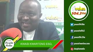 Consider It As A Sacrifice To The State  Kwasi Kwarteng Tells Roman Fada After Disqualification [upl. by Llerdna21]