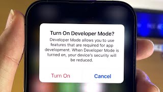 How To Enable Developer Mode on iPhone iOS 17  16 amp FIX not showing [upl. by Romeyn]