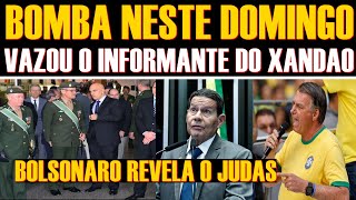 B0MB4 AGORAACABA DE VAZAR O NOME DO INFORMANTE D EMORAESBOLSONARO SE PRONUNCIA [upl. by Vod870]