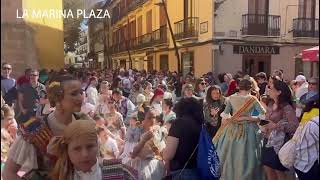 El tema de Eurovisión del grupo Nebulosa se cuela en las Fallas de Dénia [upl. by Percival]