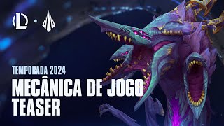 Teaser de mecânica de jogo da Temporada 2024  League of Legends [upl. by Yroc]