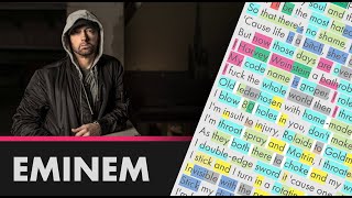 Eminem  Not Alike  Lyrics Rhymes Highlighted 197 [upl. by Dulcle]