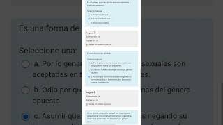 Atención sin Discriminación a Diversidades Sexuales y de GéneroDICMódulo 6Evaluación 6 [upl. by Amian604]