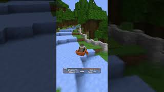 Bro put his suit on for this moment 💀  Minecraft ice boat drift 🔥 [upl. by Eanyl]