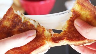 Italian Mozzarella in Carrozza Sandwich  How Tasty Channel [upl. by Kilbride229]