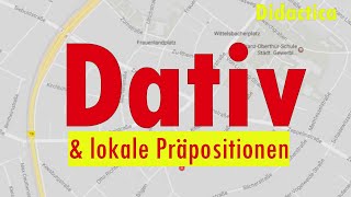 Der Dativ A1 amp lokale Präpositionen [upl. by Nerrej12]