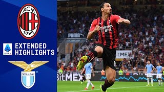 AC Milan vs Lazio Extended Highlights  Serie A  CBS Sports Golazo [upl. by Eidnalem]