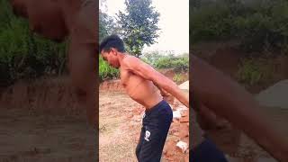 body builder shorts ytshorts fitness workout fitboygautam [upl. by Anauqahc]