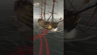 Empire total War Battleship British Vs Pirate gaming short [upl. by Starlin]