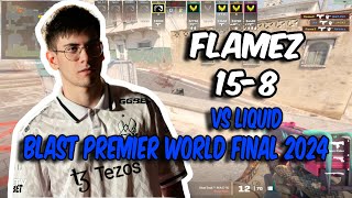 CS2 POV  Vitality flameZ 158 vs Liquid Dust2  BLAST Premier World Final 2024 [upl. by Elberfeld467]