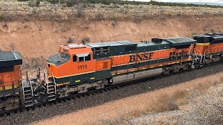 BNSF 6085 Leads QSBDCHI with H1 1111 [upl. by Jeniffer846]