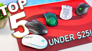 Top 5 UltraBudget Gaming Mice [upl. by Delsman]