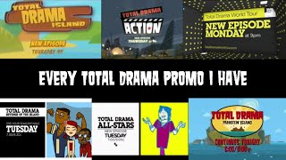 Every Total Drama Promo i have 1 [upl. by Ellehcsar]