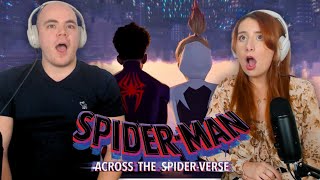 SpiderMan Across the SpiderVerse First Time Watching REACTION [upl. by Eejan984]