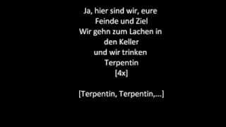 ▶ Böhse Onkelz Terpentin Lyrics [upl. by Broida]