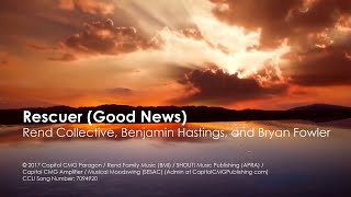 Rescuer Good News  Rend Collective  Lyric Video [upl. by Ogram]