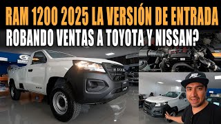 NUEVA RAM 1200 TRADESMAN 2025 🔴 CONTRA NISSAN NP300 Y TOYOTA HILUX 2025 [upl. by Maltz]