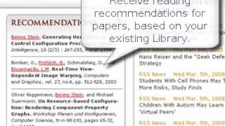 How Mendeley can help your research [upl. by Nena]