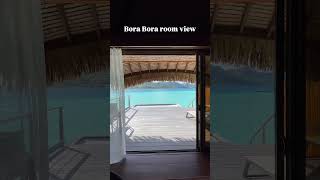 Would you stay in this bungalow in Bora Bora borabora travel frenchpolynesia overwatervilla [upl. by Oliric]