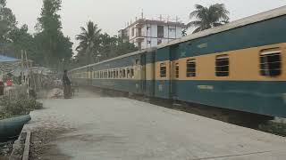 Bangladesh railwayJaforshahi stationJaforshahiSarishabariJamalpurMymensingAgnibina express [upl. by Natye]