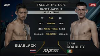 Suablack vs Craig Coakley  full fight ဘီၣ်သိၣ်သူ [upl. by Ute101]