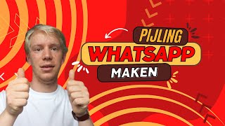 PEILINGEN Maken op WhatsApp STAPSGEWIJS Beginners HANDLEIDING [upl. by Yelnet]