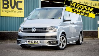 Volkswagen Transporter Sportline InDepth Walkaround and Features Review [upl. by Ettevey]