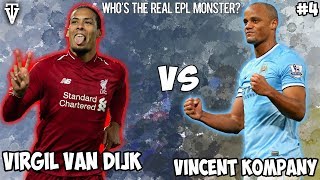 VINCENT KOMPANY VS VIRGIL VAN DIJK CRAZY DEFENDING SKILLS amp GOALS 2019🔥 [upl. by Dymphia]