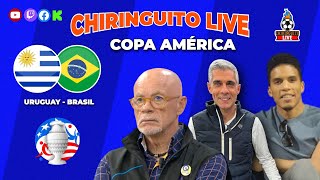 ⚽ URUGUAY  BRASIL  Copa América en Chiringuito Live [upl. by Idnyc]