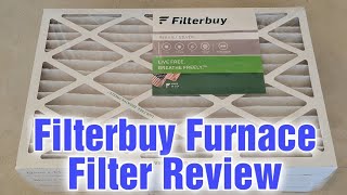 Filterbuy Furnace Air Filter Review [upl. by Octavian258]